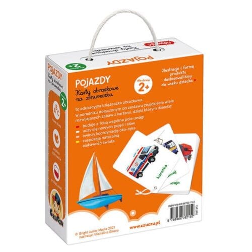 karty obrazkowe – pojazdy