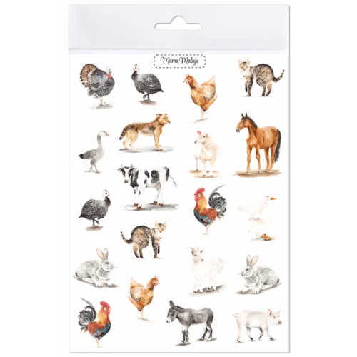 tatuaże - zwierzęta wiejskie